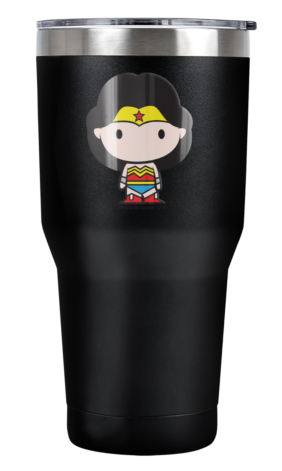 DC Wonder Woman Cute Character 30oz Vacuum Insulated Double Wall Tumbler
