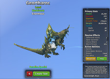 Geortharoc Species | Creatures of Sonaria | Roblox