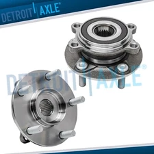 Pair Front Wheel Bearing Hubs for 2014 2015 2016 2017 2018 Mazda 3 Sport CX-3