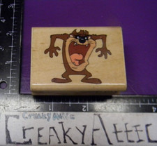 TASMANIAN DEVIL LOONEY TUNES RUBBER STAMP STAMPEDE 018D CREAKYATTIC