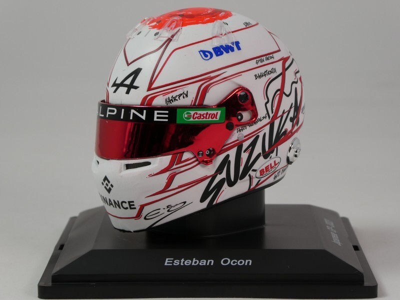 SPARK 1/5 - CASQUE ESTEBAN OCON - 3RD MONACO GP 2023 5HF131 SPARK 1/5 - CASQUE ESTEBAN OCON - 3RD MONACO GP 2023 5HF131