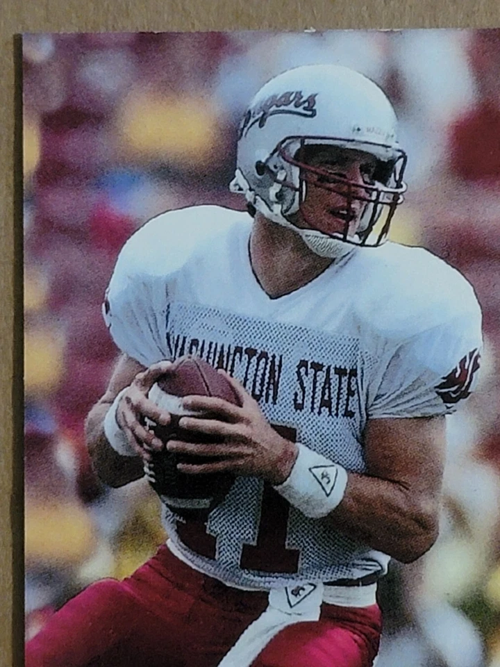 Drew Bledsoe 1993 Classic Pro Line Rookie Football Card #174 - Image 2 of 4