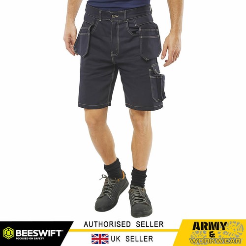 Click Stretch Mens Work Shorts Workwear 