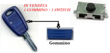 Gommino Chiave Fiat Punto Doblo Marea Stilo+ Switch Tasto da saldare