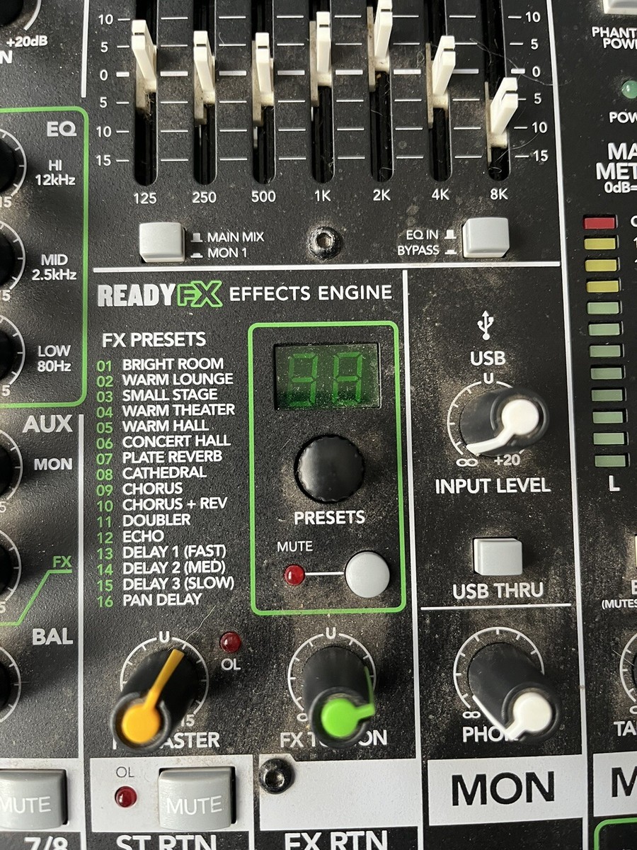 Mackie PROFX8V2 8-Channel Professional Effects Mixer for sale