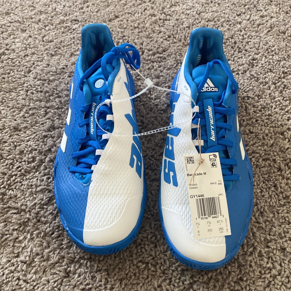Adidas barricade cheap 8 blue