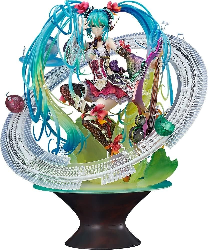 Miku　3点 Hatsune Miku 11.8in 1/7 Figure PVC Statue Virtual Popstar Ver. Max