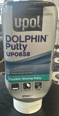 U-Pol Dolphin Beige Auto Body Glazing Putty 615 ml UPO0658 Self Leveling Putty !