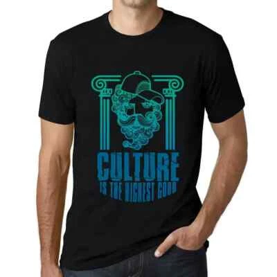 Camiseta Estampada para Hombre La Cultura Es El Bien Supremo – Culture Is - Imagen 1 de 4