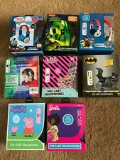 Sakar Kids Safe Headphones Volume Limited Peppa Pig Batman Barbie Ages 3-9