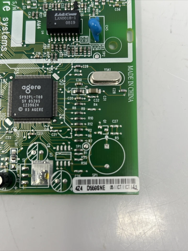 HP Pavilion PC Modem  P/N 5188-2582 Agere Systems|BK779 Computer PC CPU Works - Image 3 of 4