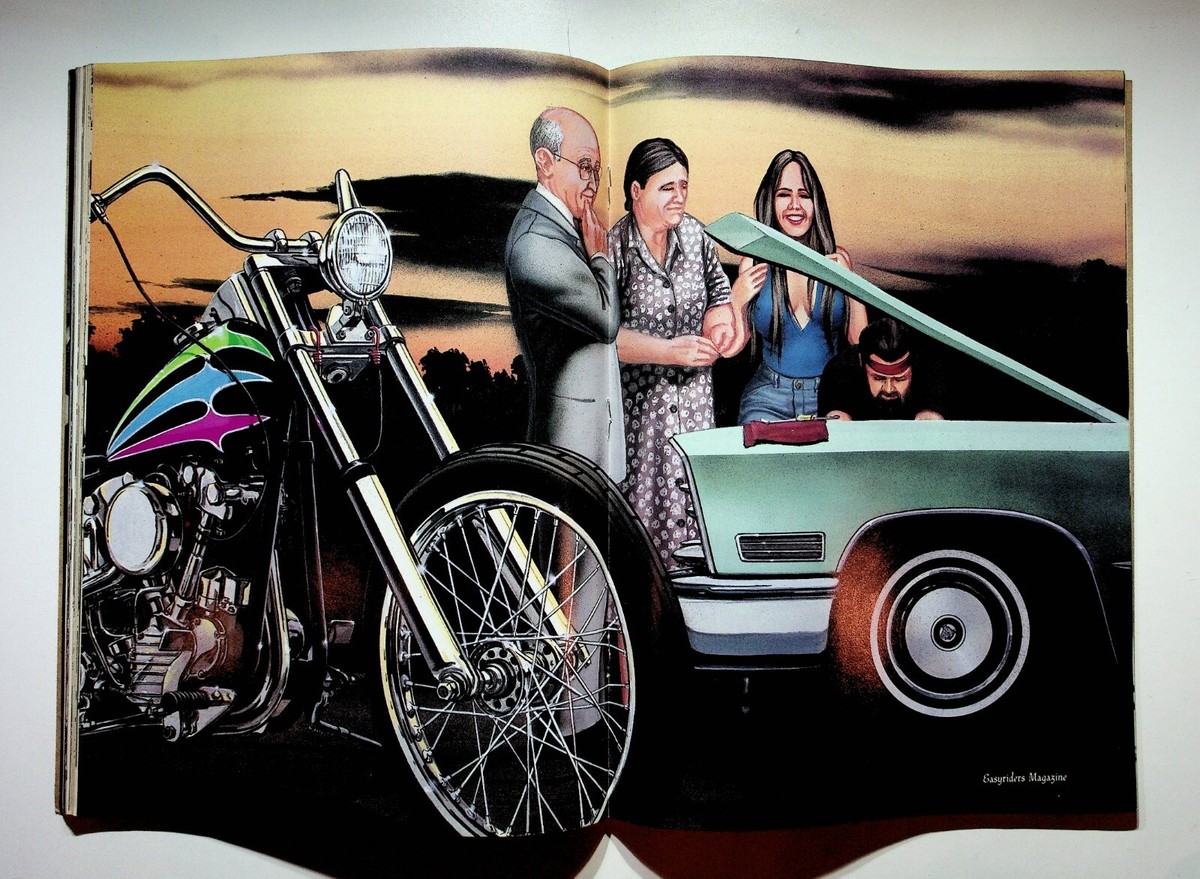 1985 August Easyriders Motorcycle Magazine David Mann Harley