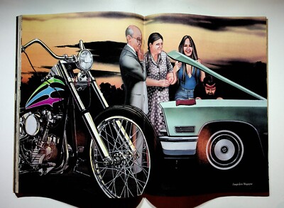 1985 August Easyriders Motorcycle Magazine David Mann Harley