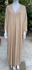 Vintage Halston Kaftan Beige one size fits all 1970’s