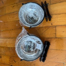 Snap'Y Fit Stainless Steel Food Bowl / Pet Bowl, 10 Oz. for Dogs, Cats, Small An