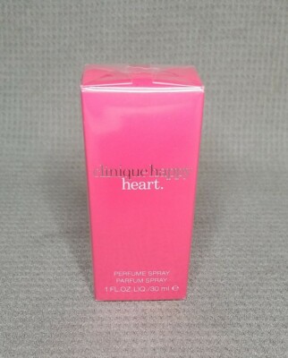 Clinique Happy Heart 1 Oz/30 ml a happy-pretty floral scent (NIB) SEALED