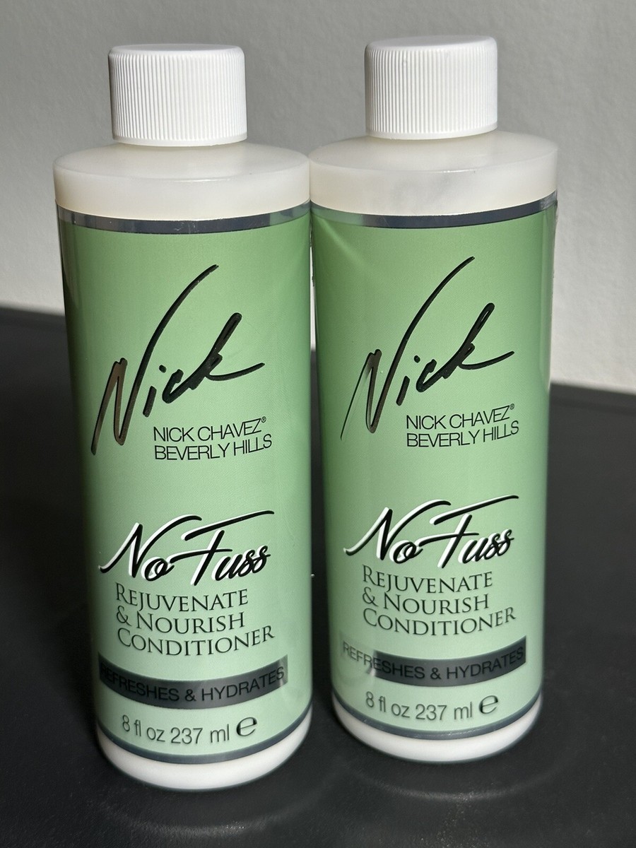 Lot of 2 NICK CHAVEZ Beverly Hills No Fuss Rejuvenate & Nourish
