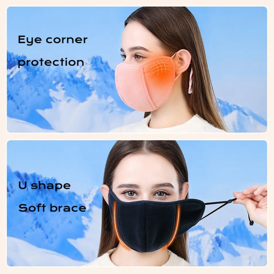 Winter Half Face Mask for Unisex - Mask Balaclava for Cycling Outdoor Skiing - Image 4 of 4