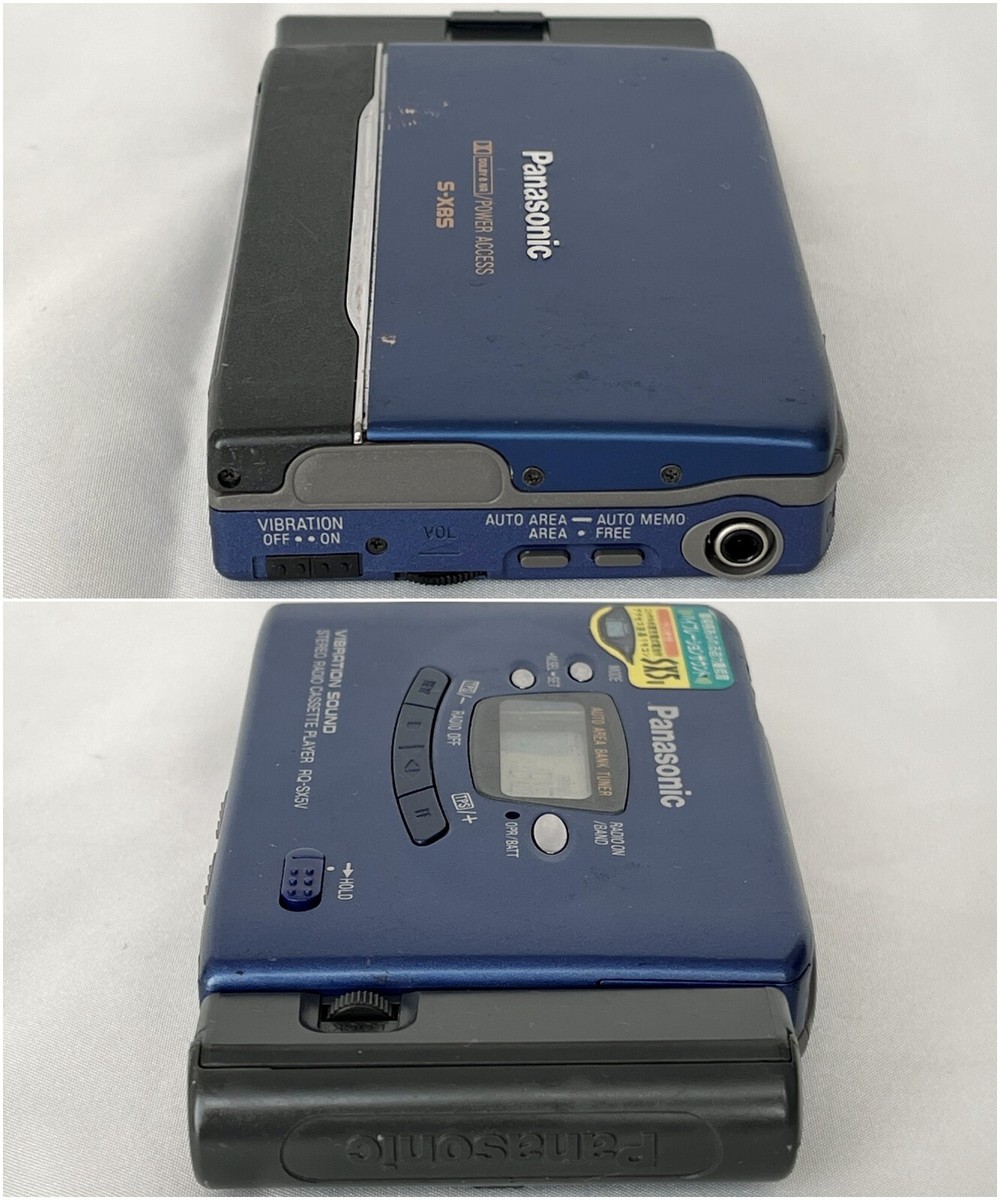 Panasonic RQ-SX5V 【通電確認済み ジャンク】 Panasonic S-XBS RQ-S5V
