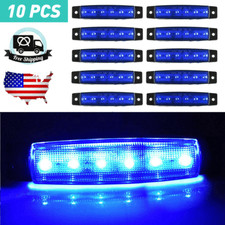 10X Blue Strip LED Underbody Rock Lights for Jeep ATV Truck Underglow Lights New