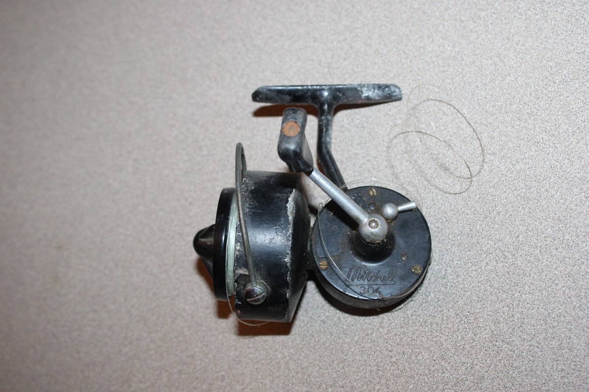 Vintage Mitchell CAP 304 Spinning Reel Pre Garcia Made In France