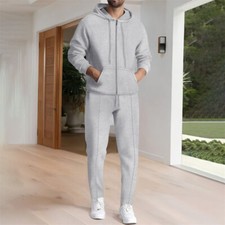Men's Tracksuits 2 Piece Set Active Jogging Sweatsuits Pullover Casual Outfits