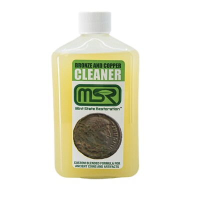 8 oz Mint State Restoration Ancient Bronze and Copper Coin & Artifact Cleaner