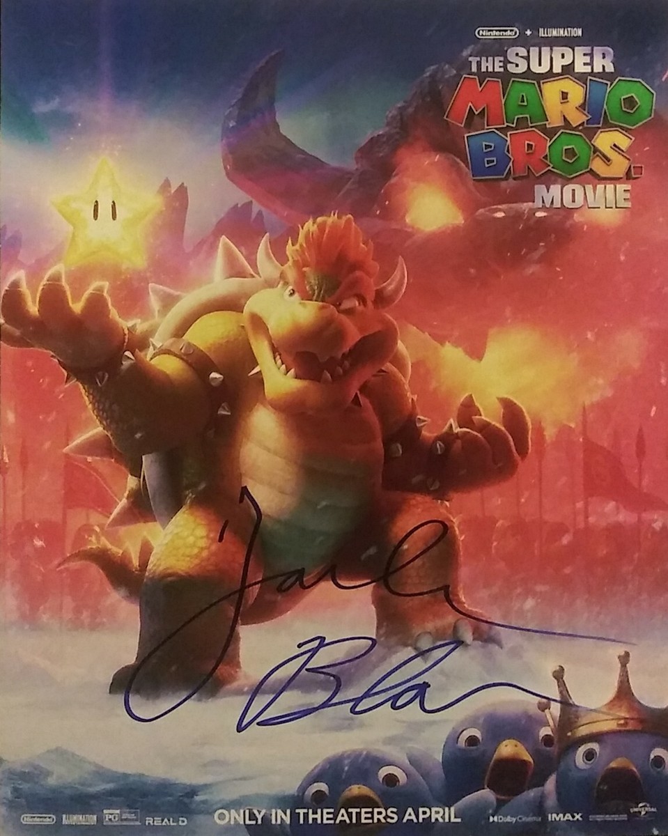 Jack Black - Super Mario Bros - Signed 8x10 | eBay