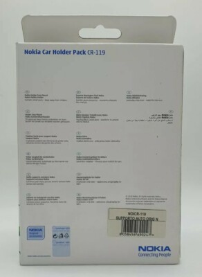 Nokia CR-119 Supporto Auto Passivo Con Ventosa - Supporto Originale Per Telefono E Navigazione - copertina