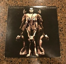 * MICK FLEETWOOD * signed album * FLEETWOOD MAC * HEROES ARE HARD TO FIND * COA 