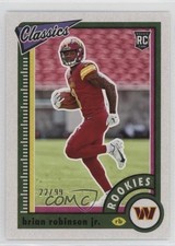 2022 Panini Classics Rookies Red Back 22/99 Brian Robinson Jr #172 zt7