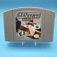 Indy Racing 2000 (Nintendo 64, 2000) Cart Only, Authentic, Tested And Working