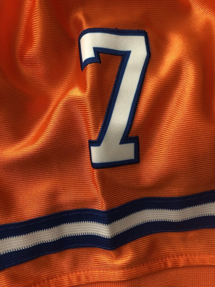 Camiseta de práctica naranja John Elway de los Denver Broncos (XL) Foto 3 de 4