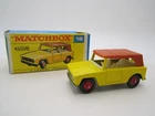 VINTAGE BOXED LESNEY MATCHBOX SERIES NEW MODEL FIELD CAR # 18 YELLOW NO RESERVE