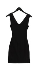 Mango Bodycon Midi Dress S in Black