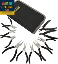 10-Piece Jewelry Pliers Set Jewelry Making Tools