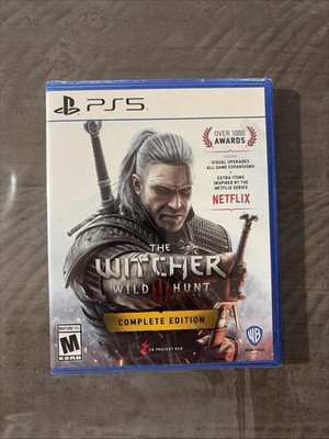 RARE NEW SEALED The Witcher 3 Wild Hunt Complete Edition PS5 