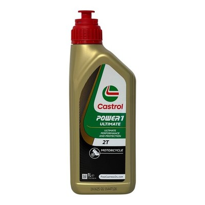 1 Liter Castrol Power 1 Ultimate 2-Takt Racing Motorradöl API TC JASO FD Mischöl