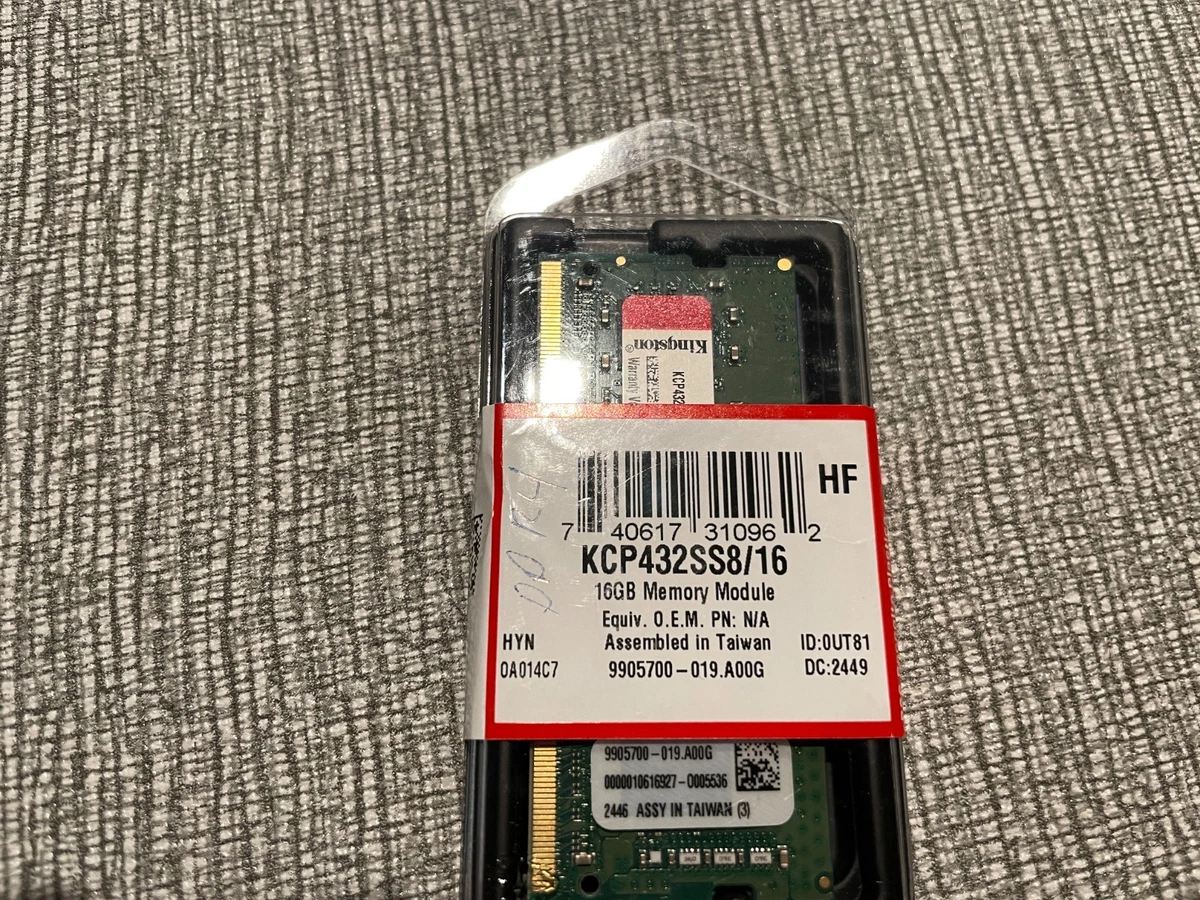 Kingston DDR4 SDRAM 16 GB Total Capacity Memory (RAM) for sale | eBay