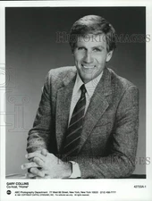 1991 Press Photo Gary Collins, Co-Host of "Home" on ABC - lrp67882