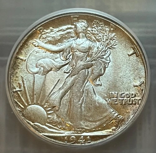 1941 Walking Liberty half dollar, ICG MS-63