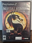 Mortal Kombat: Deception Sony PlayStation 2 NO Manual