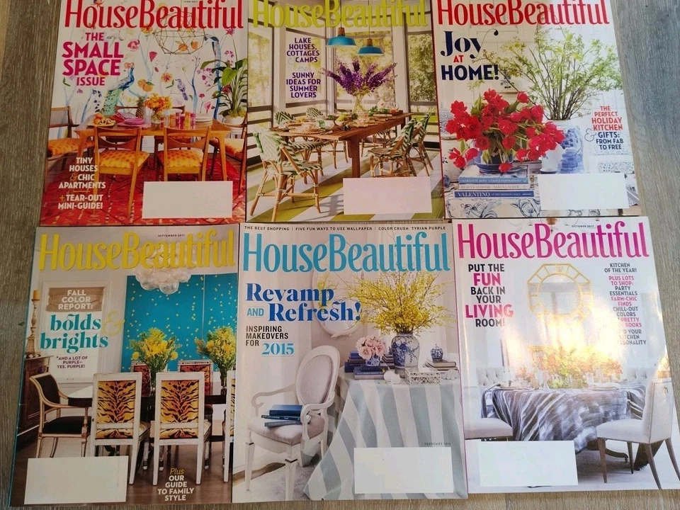 25 House Beautiful Magazines: 2015-2023: Modern Decorating Ideas For All Seasons Foto 3 de 4