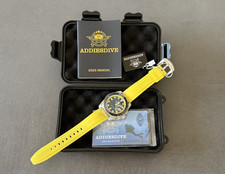 ADDIESDIVE Diver Herren Taucher-Uhr 41mm Taucheruhr Quarz 200m WR Edelstahl