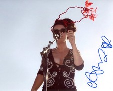 Aura Dione SINGER autograph, IP signed photo