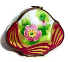 France Limoges Flower Limited Edition Signed Trinket Box Peint Main Limoge — photo 8
