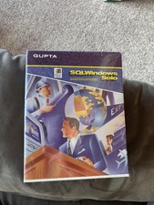 Gupta SQLWindows Solo Desktop Development System Sealed Box Windows 1994