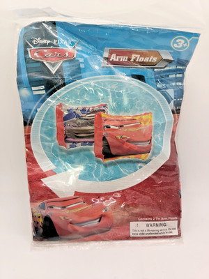 Disney Cars Lightning McQueen Arm Floats Water Wings Arm Bands Pool Float Kids