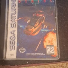 U.S. Gold Thunder Strike Sega Saturn Video Game w/ Case & Disc