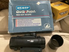 weaver qwik point red dot scope